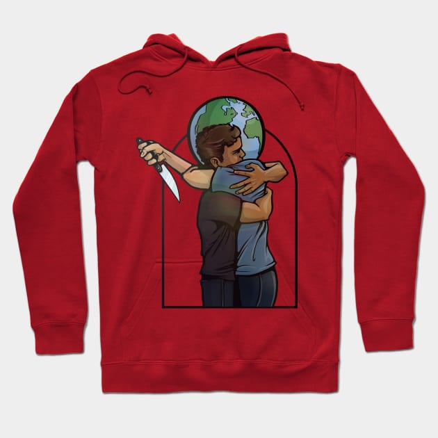 Hug the World Hoodie by corykerr